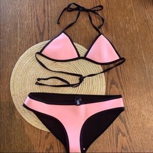 Triangl Breathable Neoprene Bikini Swimwear Set